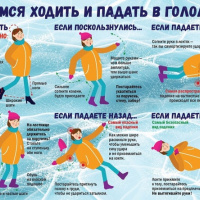 Осторожно - гололед!