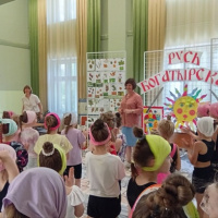 Спортивный лагерь гимнастов в гостях у Детской школы искусств